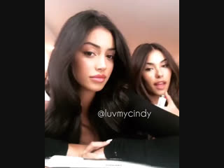 cindy kimberly and madison beer on insta live big ass teen