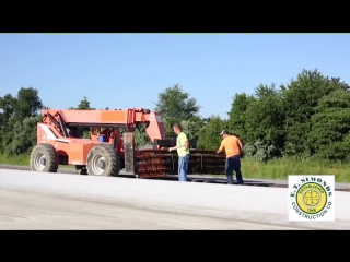 how concrete roads are made in the usa