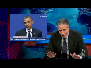 about the annexation of crimea and us sanctions in the daily show