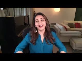 an excerpt from madhuri dixit's facebook live chat. 07/19/20 mature