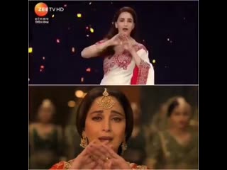 madhuri dixit performs the number tabaah ho gaye. mature