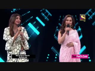 madhuri dixit and shilpa shetty on super dancer. promotion of total dhamaal 02/11/19 big tits big ass natural tits mature