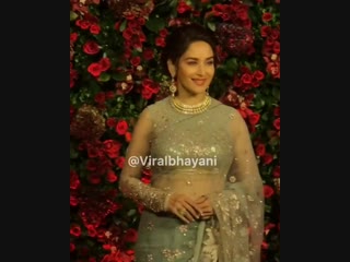 madhuri and ram nene at the wedding reception of ranveer singh and deepika padukone. 12/01/18 big ass milf