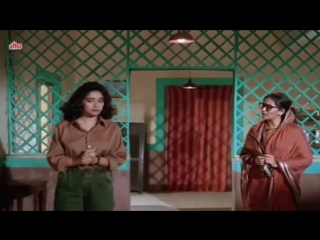 madhuri dixit plays a double role in the film tears turned to sparks / aasoo ​​bane angaarey (1993) excerpt in hindi. mature